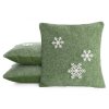 Vianočná dekoračná obliečka na vankúš XMAS83B 40x40 cm