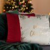 Vianočná dekoračná obliečka na vankúš XMAS235 45x45 cm