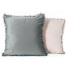 9018 2 ruzova dekoracna obliecka na vankus isabel 45x45 cm
