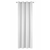 9063 2 zatemnovaci zaves na kruzkoch logan bielej farby 135x250 cm