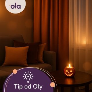 🕯️🎃 Ako vyčarovať strašidelne útulný večer? 👻 Zhasnite svetlá, zapáľte sviečku, zatiahnite závesy a nechajte sa obklopiť...