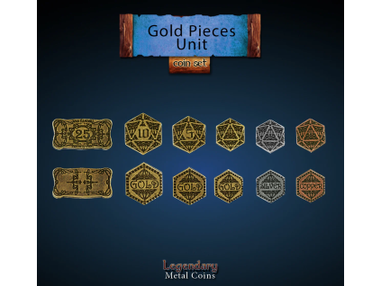 gold pieces units