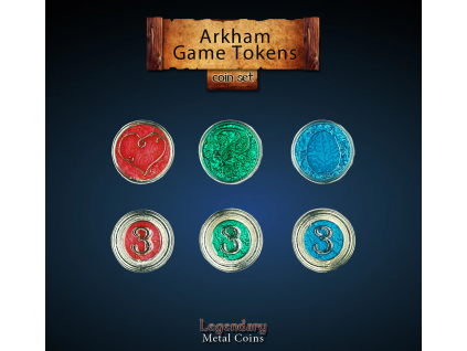 Arkham game tokens