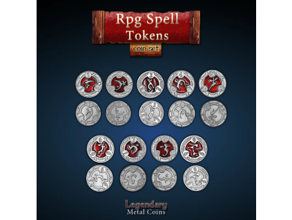 Rpg Spell tokens
