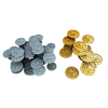 Board&Dice Accessories Nucleum: Metal Coins Board&Dice 2