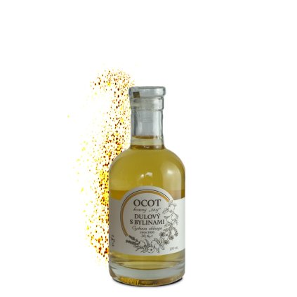 živý Ocot dulový s bylinami 200ml