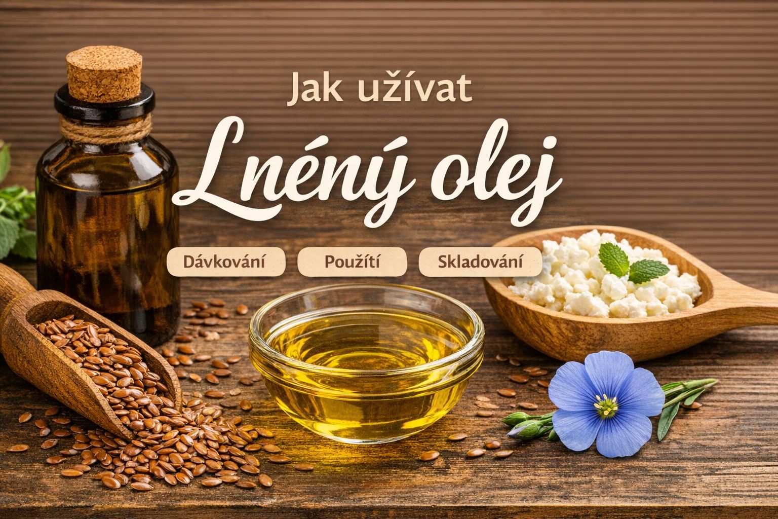Jak užívat lněný olej: správné dávkování, účinky a nejčastější chyby