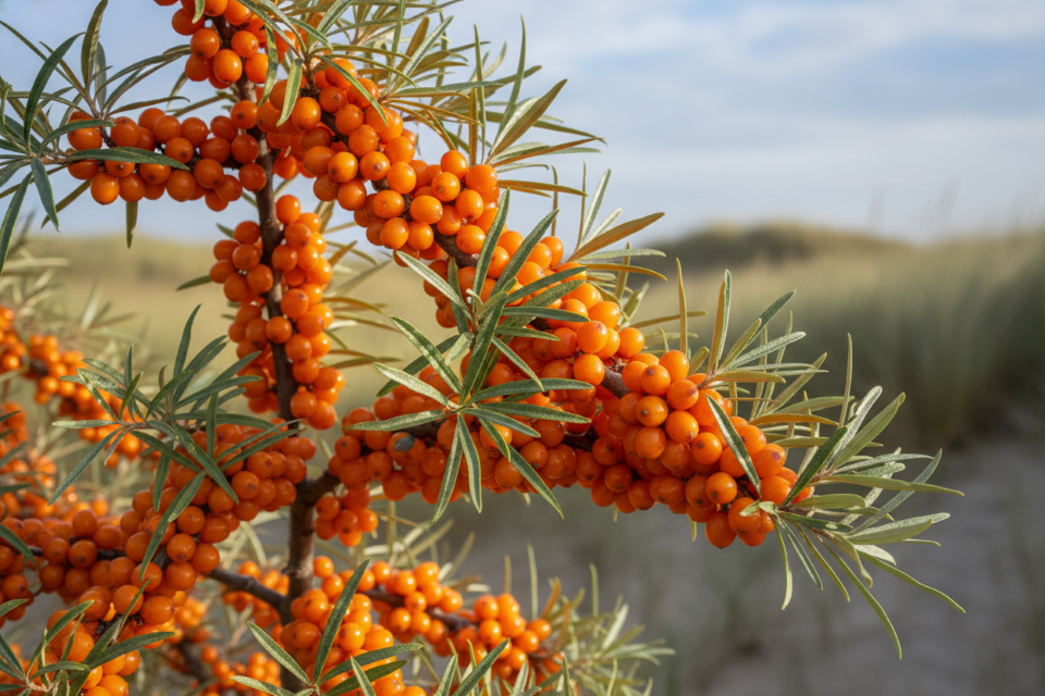 Lahodný rakytníkový olej