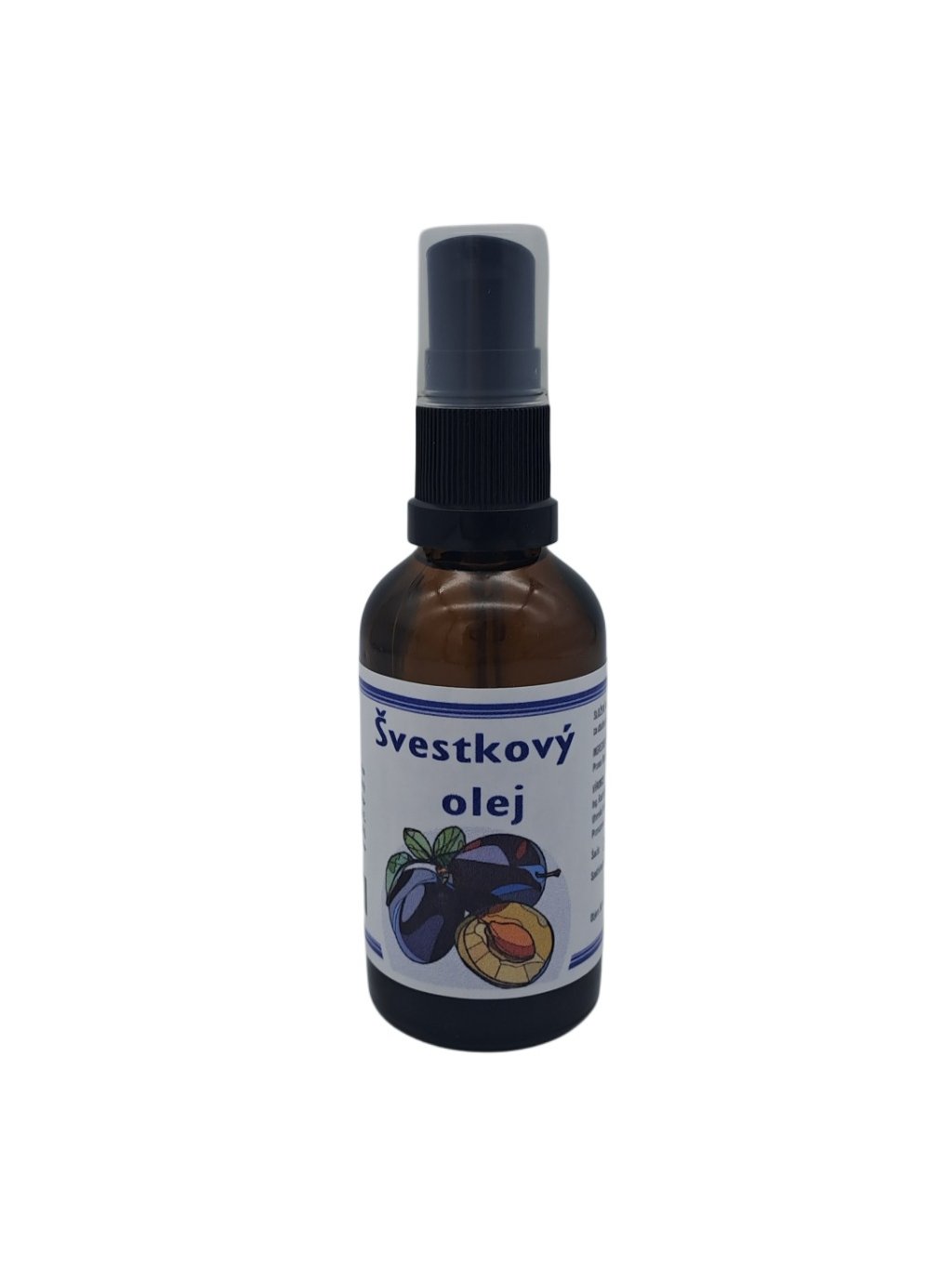 Trnkový (švestkový) olej (50 ml) k hydrataci pokožky