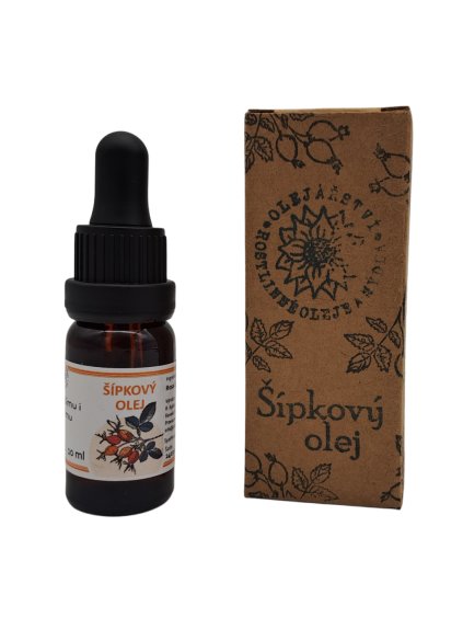 Šípkový olej 10 ml sklo krabička