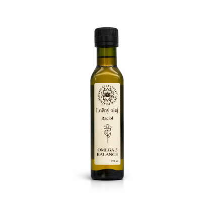 lněný olej 250 ml raciol