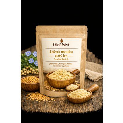 lněná mouka zlatý len