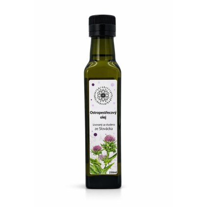 ostropestřecový olej 250 ml
