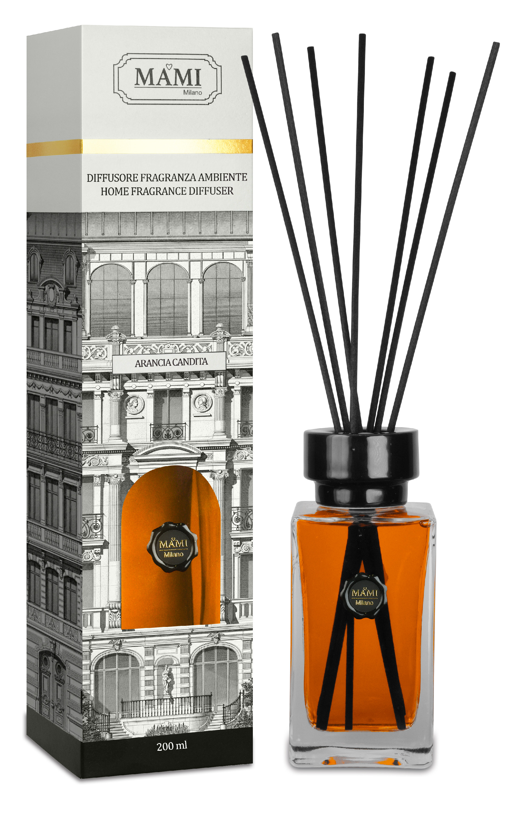 MAMI MILANO Arancia Candida - Kandidovaný Pomaranč Varianta: 200ml