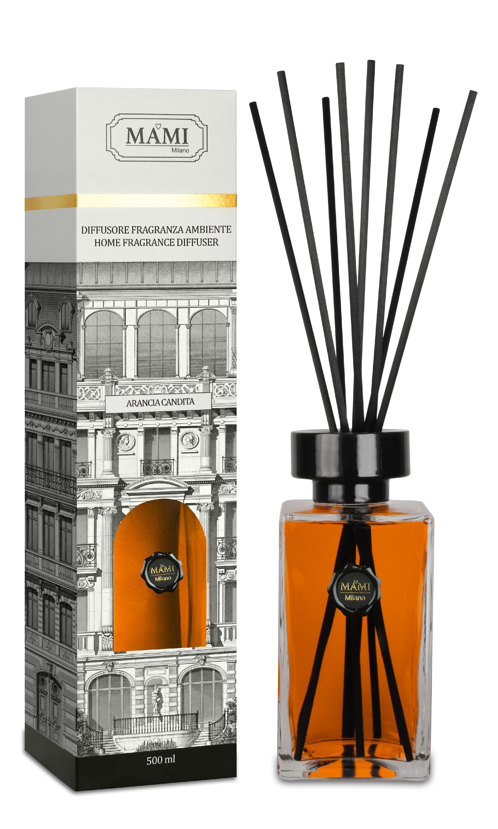 MAMI MILANO Arancia Candida - Kandidovaný Pomaranč Varianta: 500ml