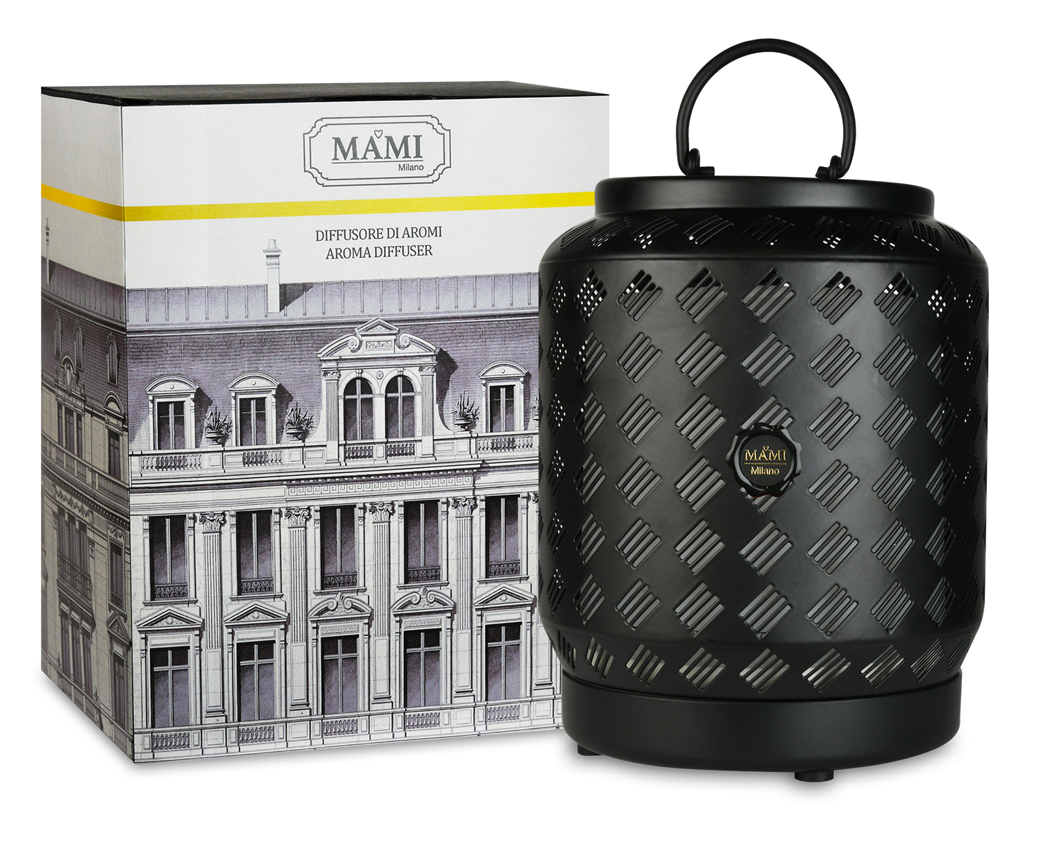 MAMI MILANO Aroma lampa - ČIERNA
