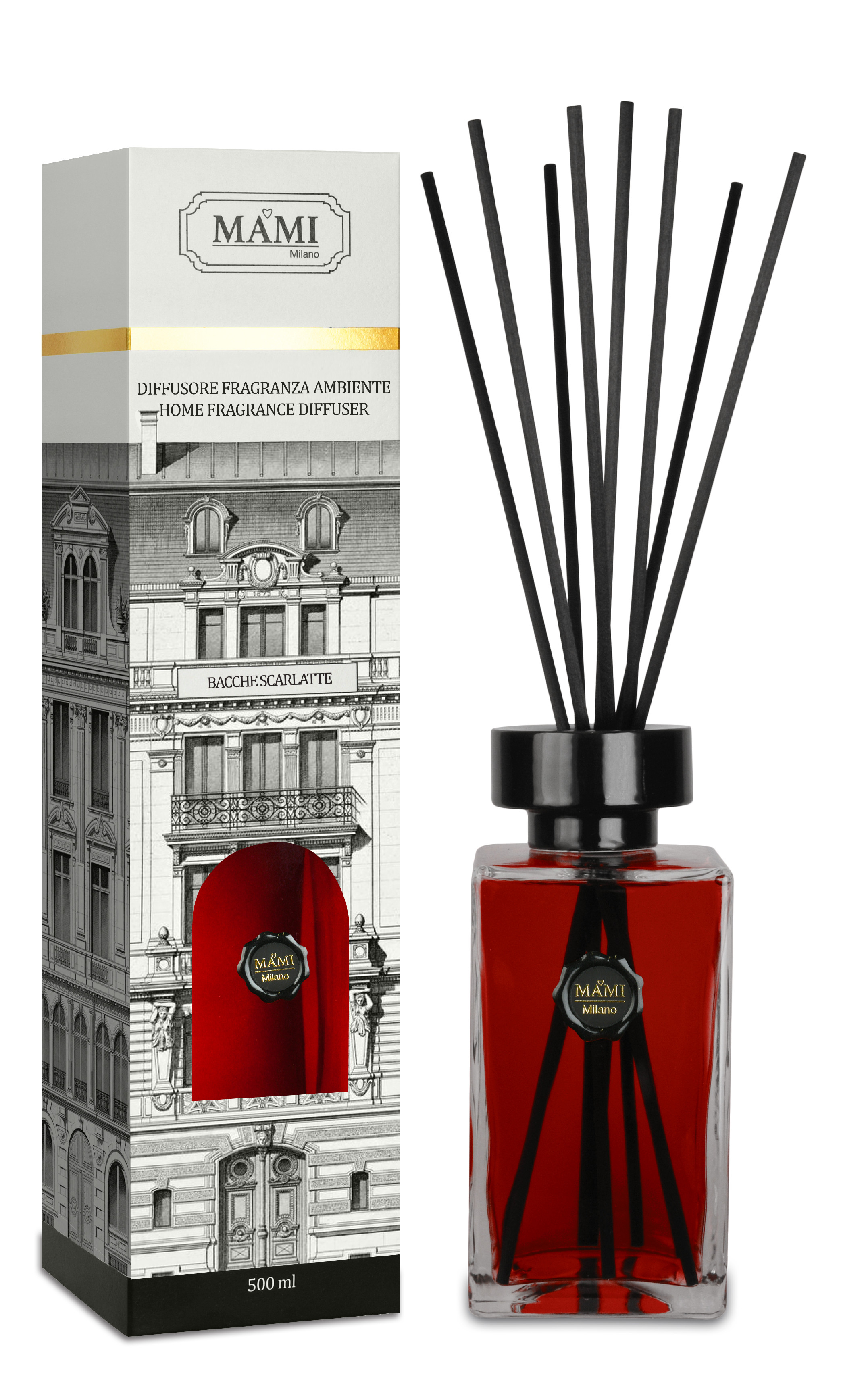 MAMI MILANO Bacche Scarlatte - Šarlátové Bobuľky Varianta: 500ml