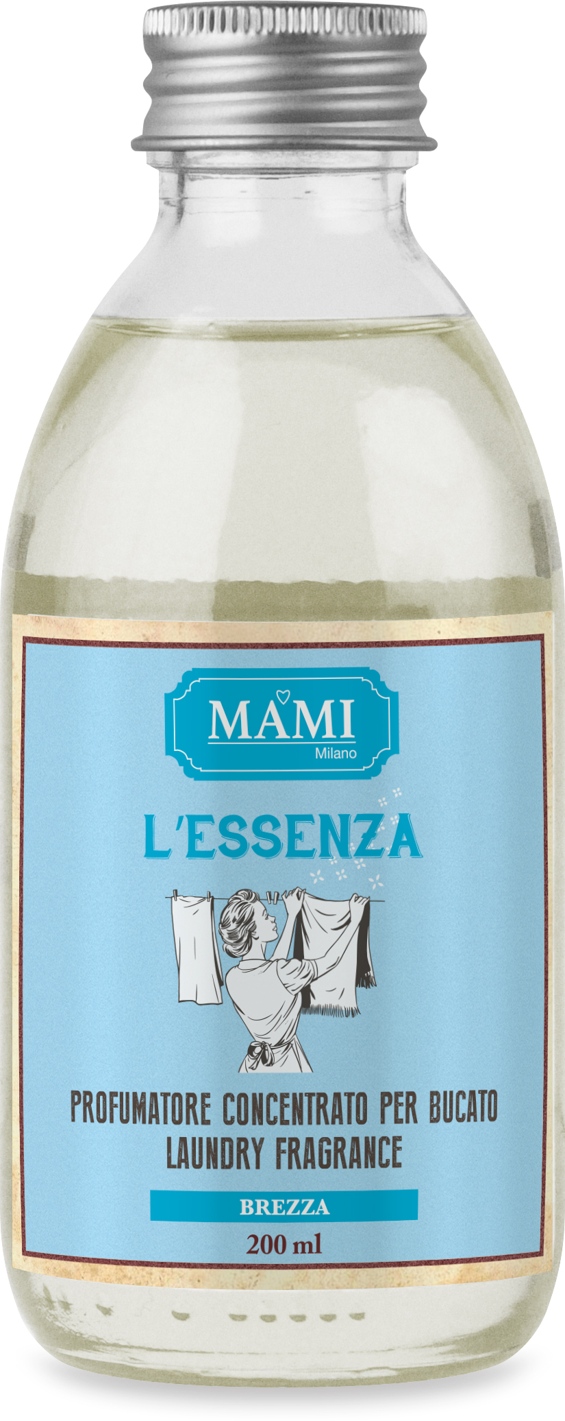 MAMI MILANO Olejový parfém do prania Brezza- Vánok Mora Varianta: 200ml