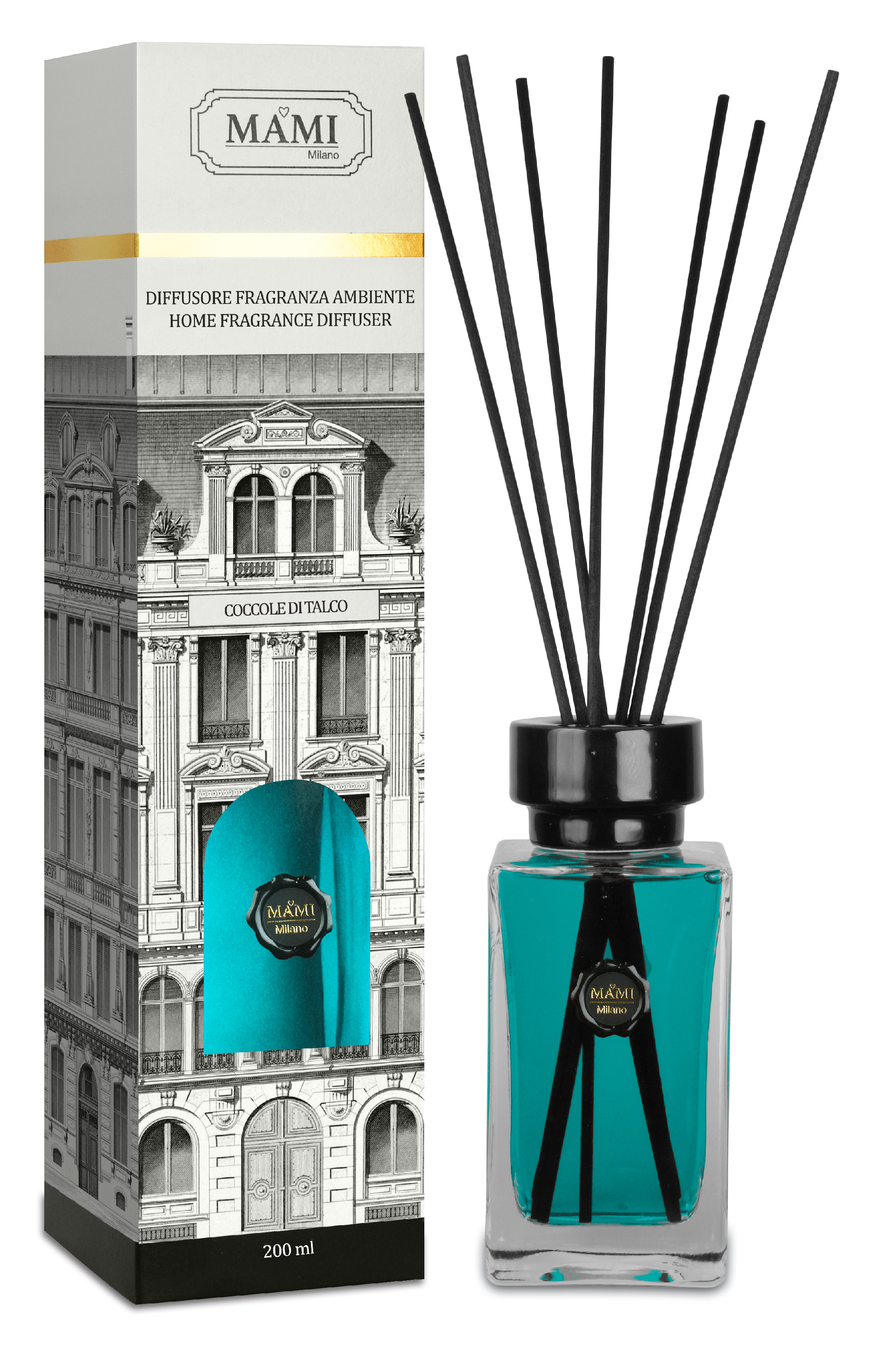MAMI MILANO Coccole di Talco - Mastencové Objatie Varianta: 200ml