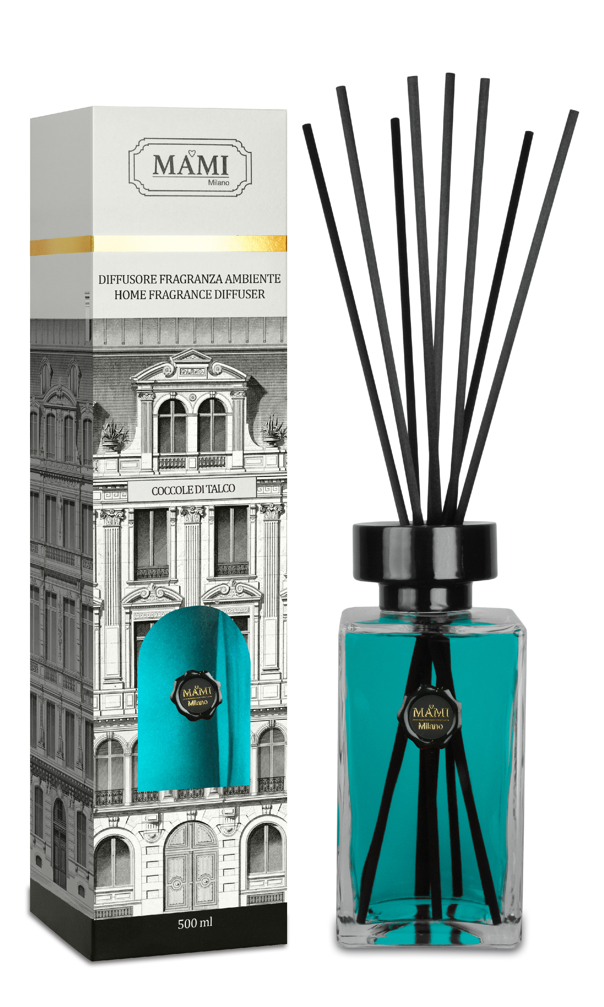 MAMI MILANO Coccole di Talco - Mastencové Objatie Varianta: 500ml