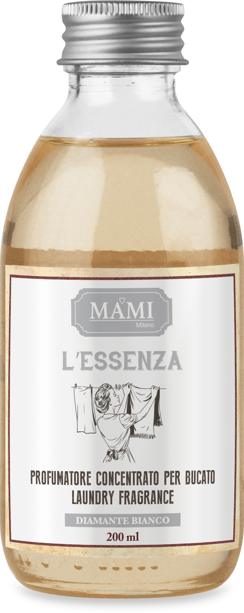 MAMI MILANO Olejový parfém do prania Diamante Bianco - Biely Diamant Varianta: 200ml