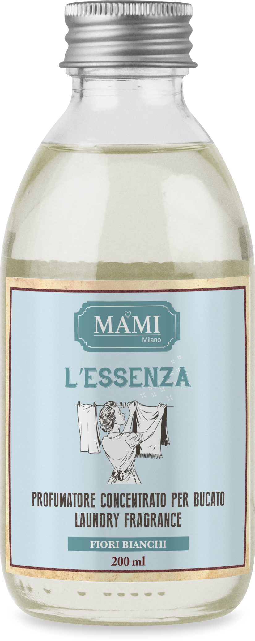 MAMI MILANO Olejový parfém do prania Fiori Bianchi - Biele Kvety Varianta: 200ml