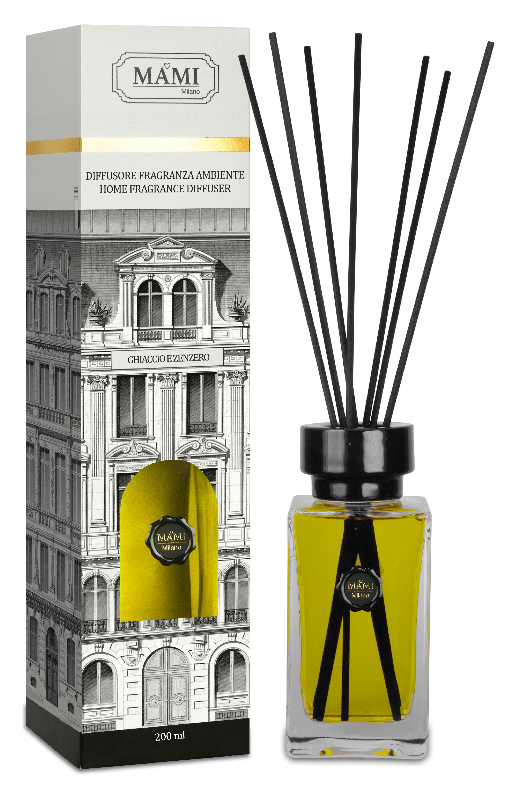 MAMI MILANO Ghiaccio e Zenzero - Ľad a Zázvor Varianta: 200ml