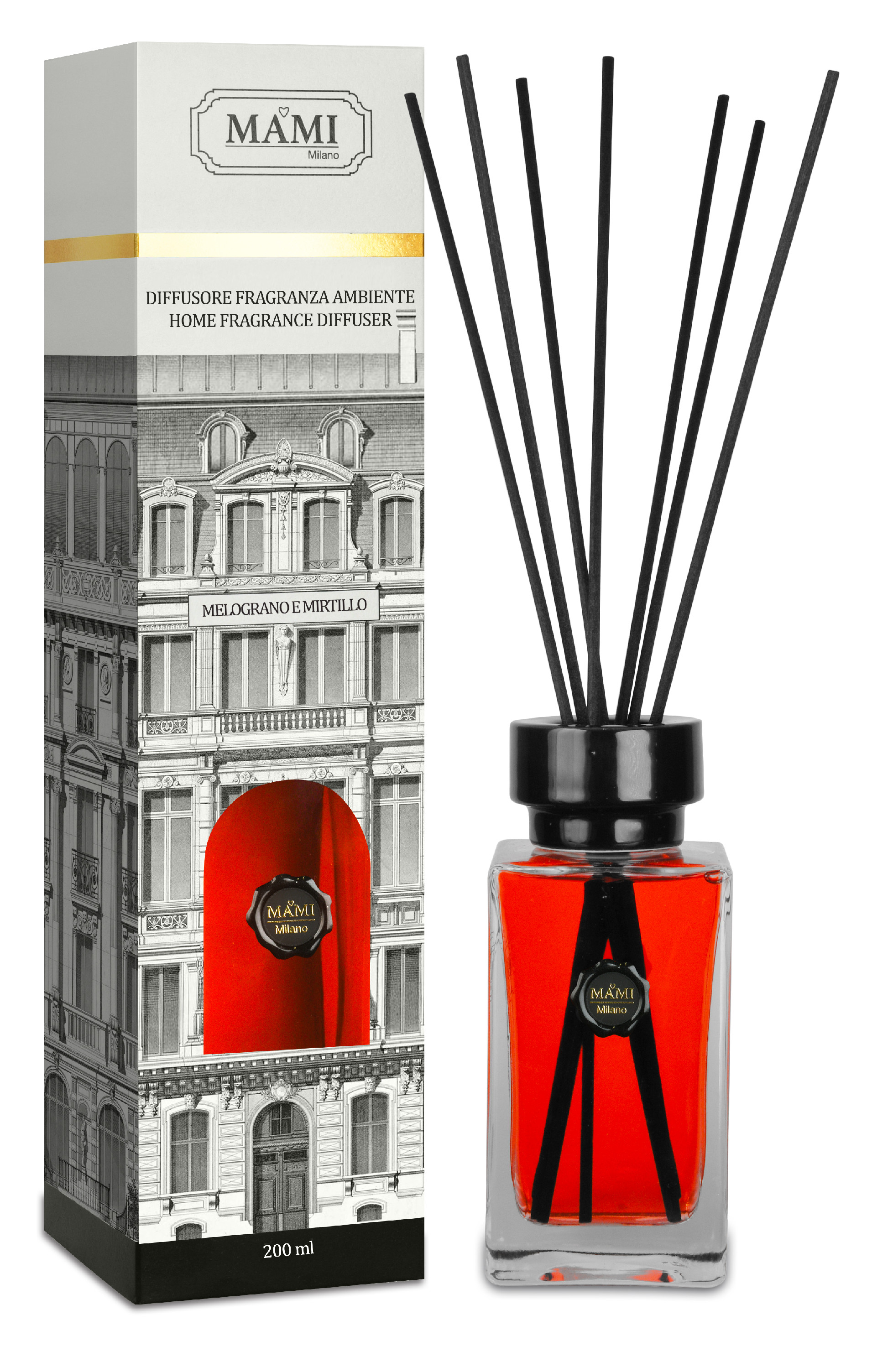 MAMI MILANO Melograno e Mirtillo - Granátové Jablko a Čučoriedky Varianta: 200ml