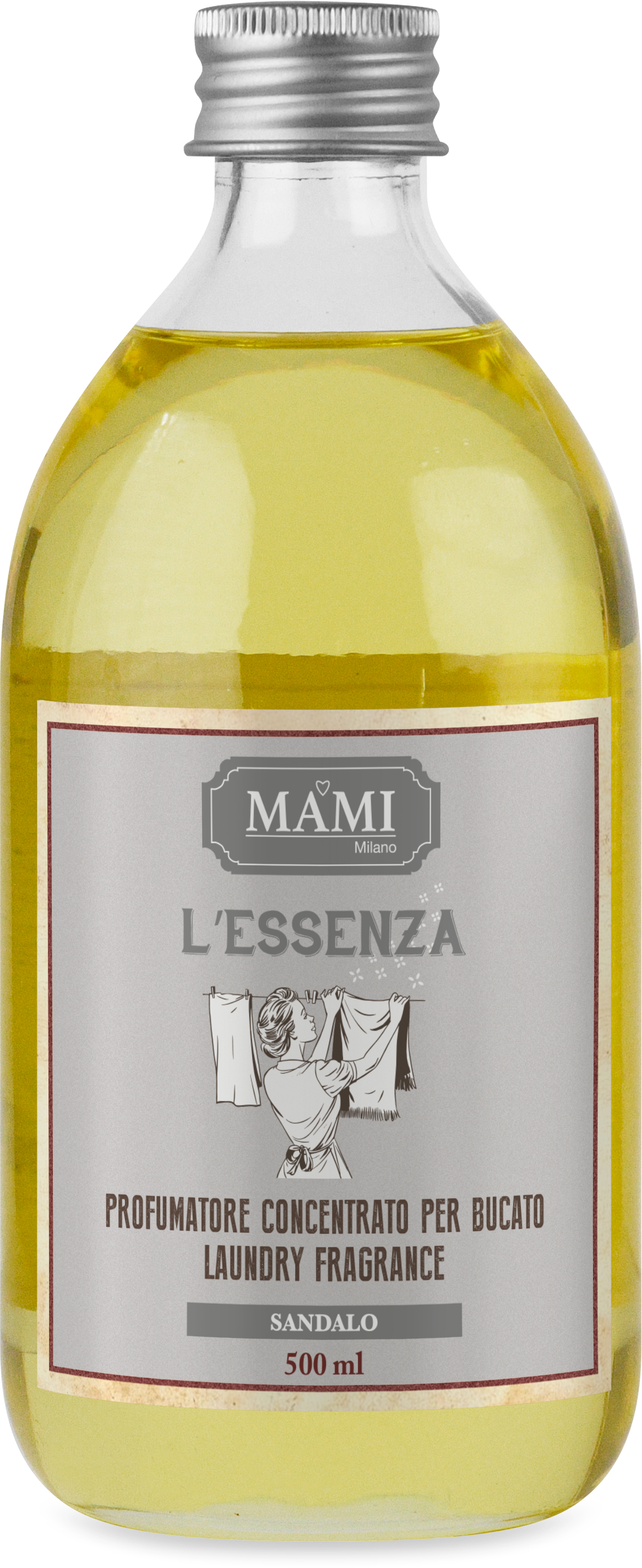 MAMI MILANO Olejový parfém do prania Sandalo - Santálové Drevo Varianta: 500ml