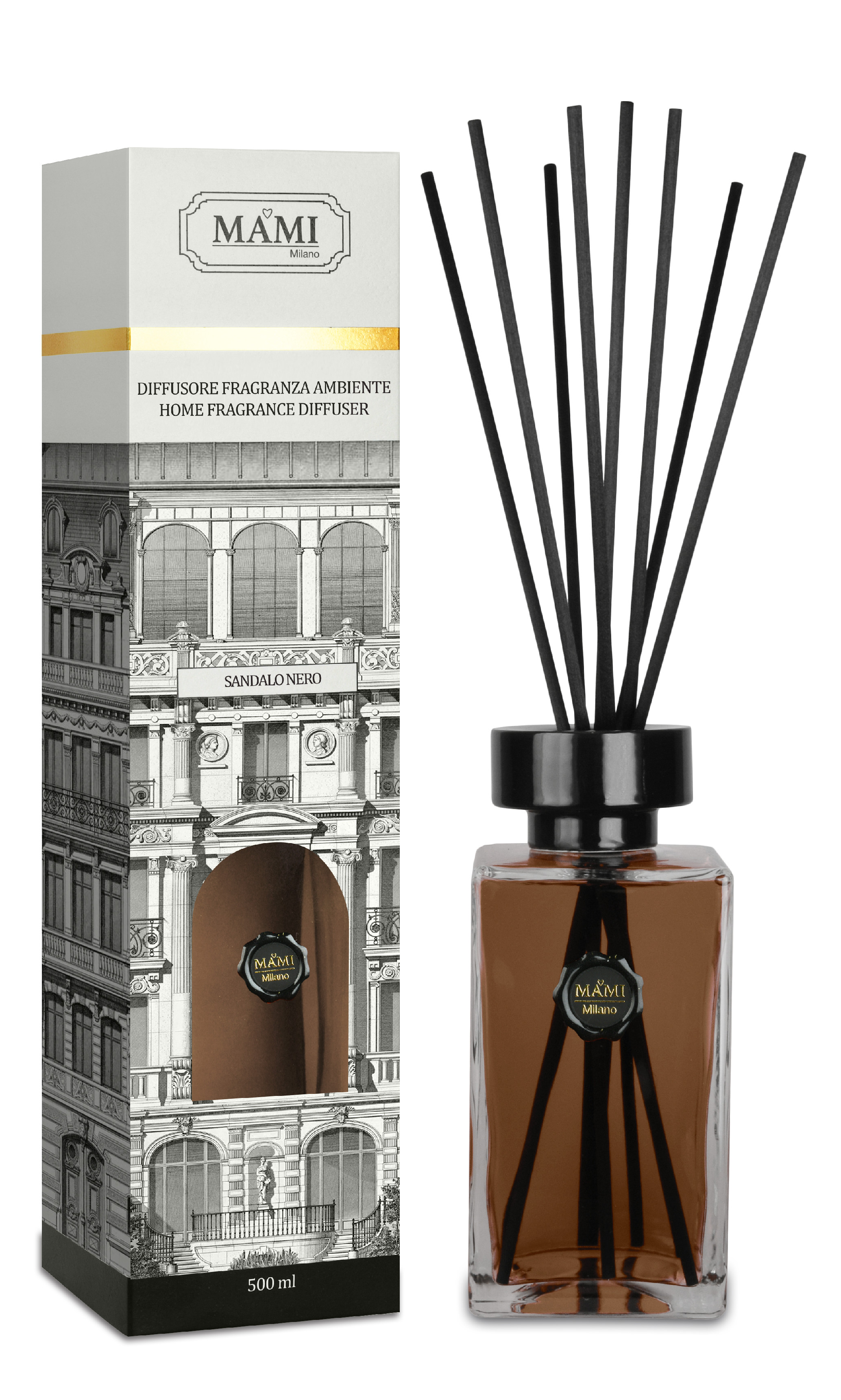 MAMI MILANO Sandalo Nero - Čierny Santál Varianta: 500ml