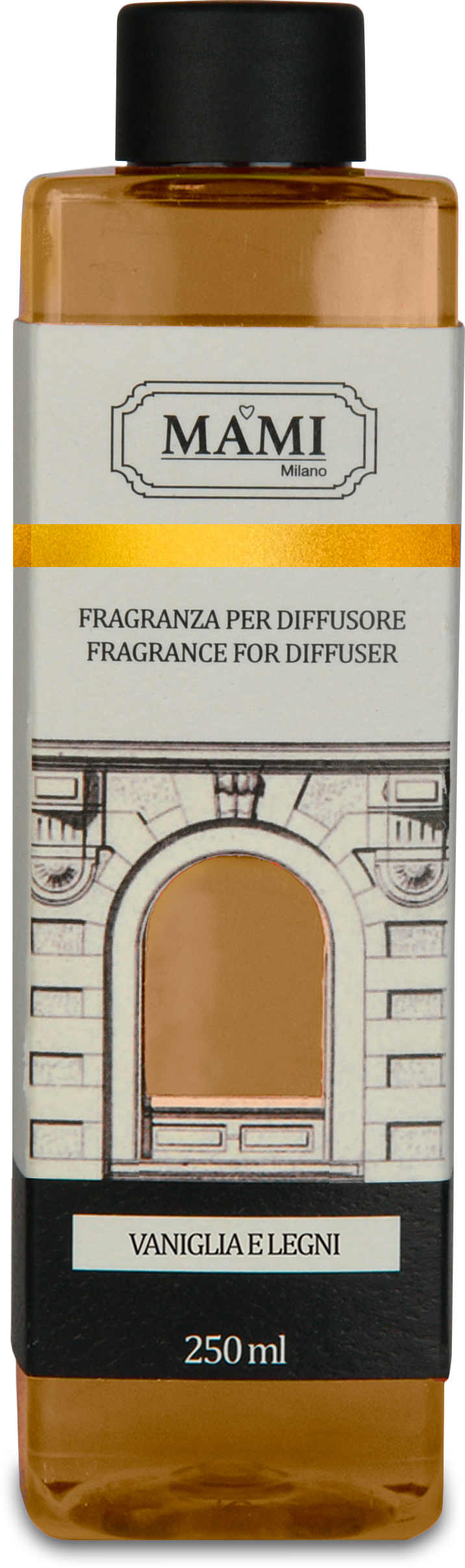 MAMI MILANO Vaniglia e Legni - Vanilka a Drevo Varianta: Náhradná náplň - 250ml