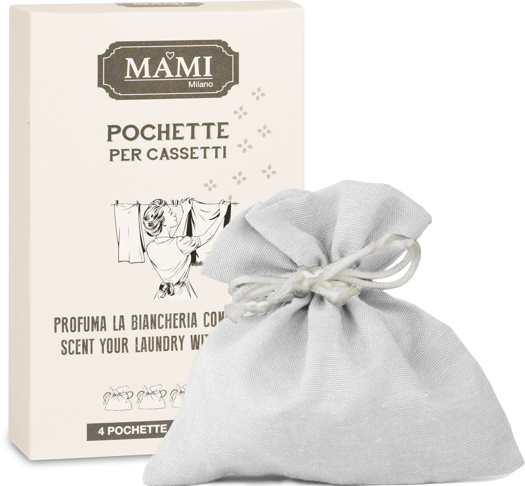 MAMI MILANO Vrecúška pre vonné perly - POCHETTE PER CASSETTI