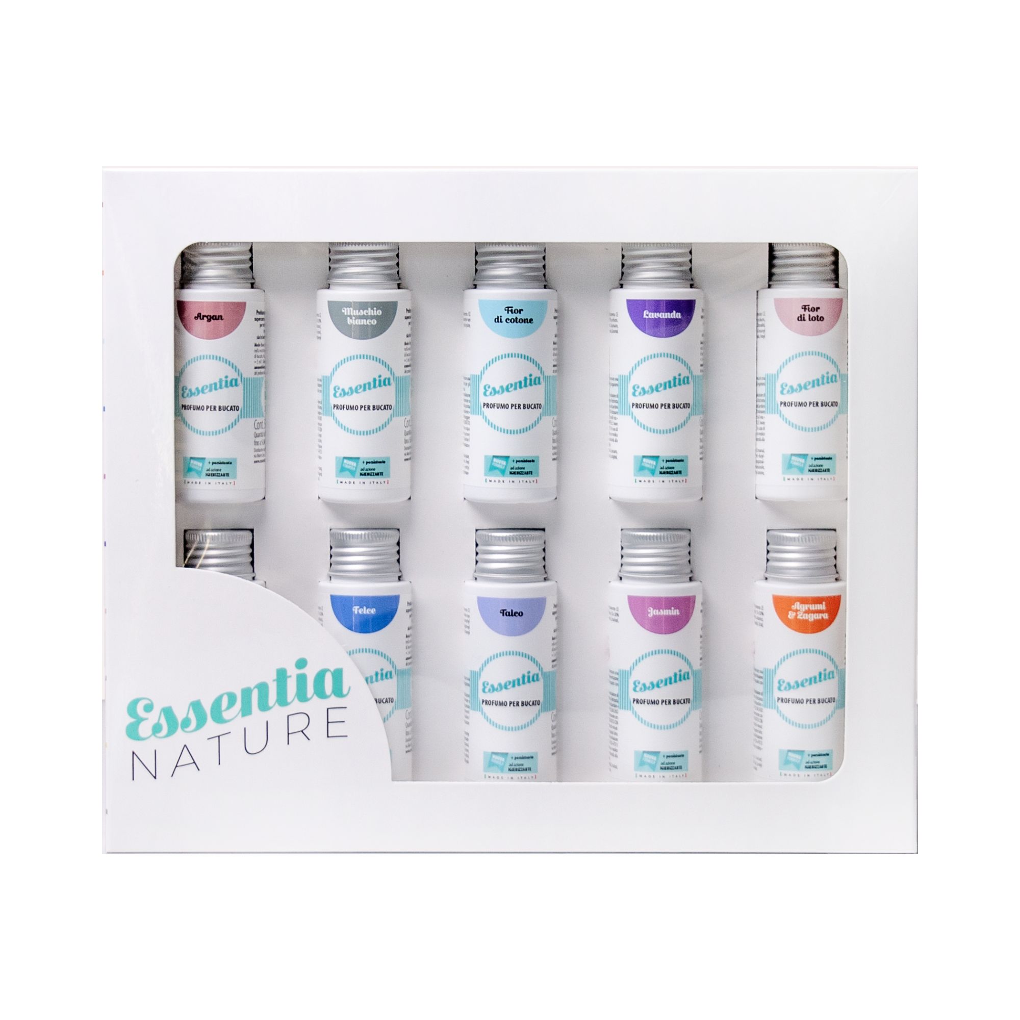 Essentia Darčeková kazeta Parfémy na pranie 10 x 50 ml