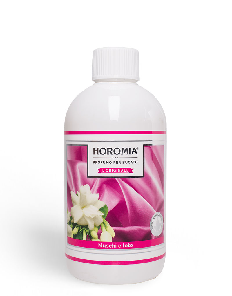 HOROMIA Olejový parfum do prania Muschi e Loto Objem: 500 ml