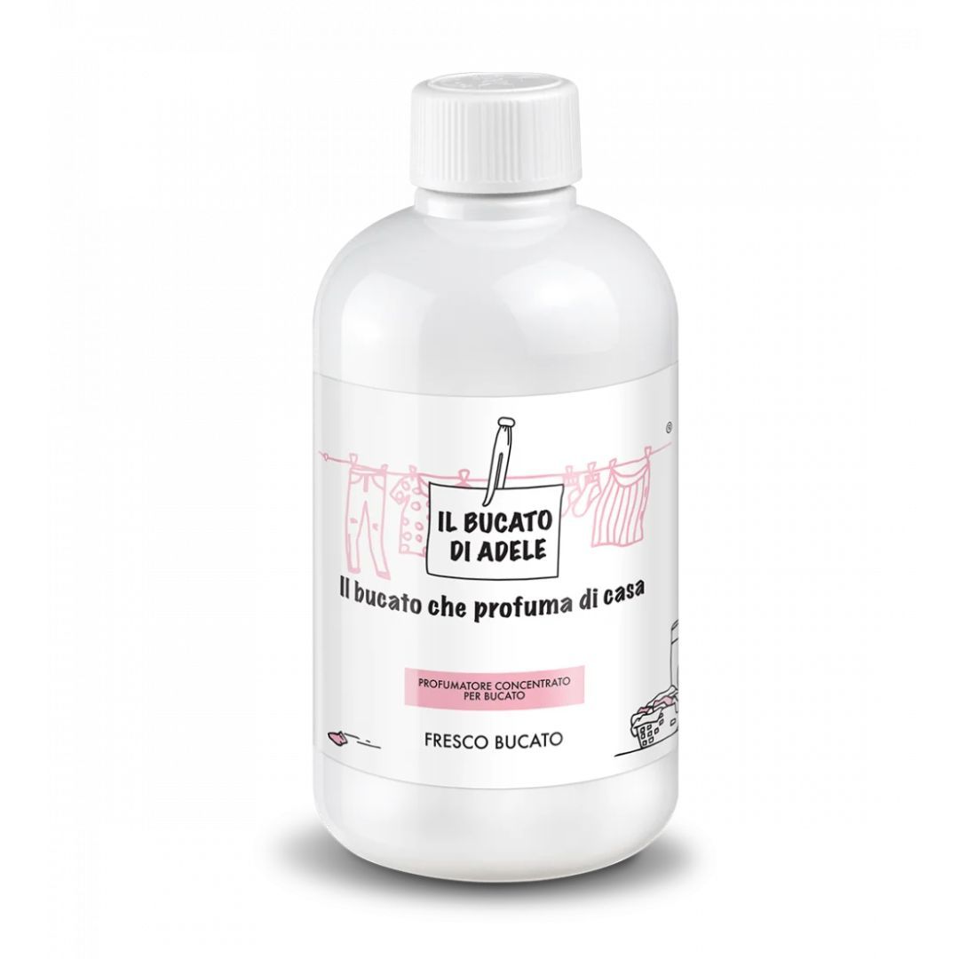 IL BUCATO DI ADELE Olejový parfum do prania Fresco Bucato Objem: 500 ml