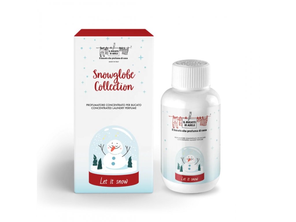 IL BUCATO DI ADELE Vianočný olejový parfum do prania Let It Snow Objem: 100 ml
