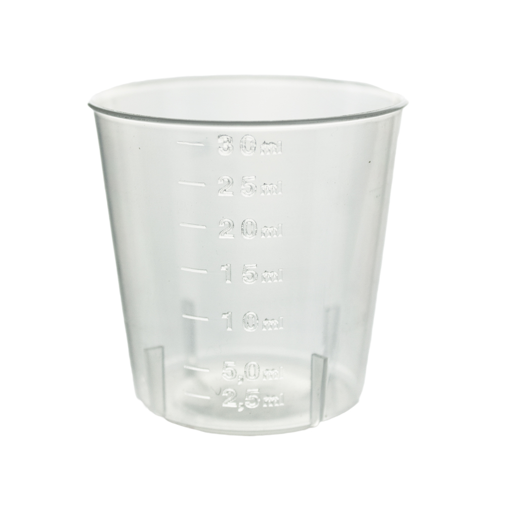 Odmerka 15 ml priehľadná