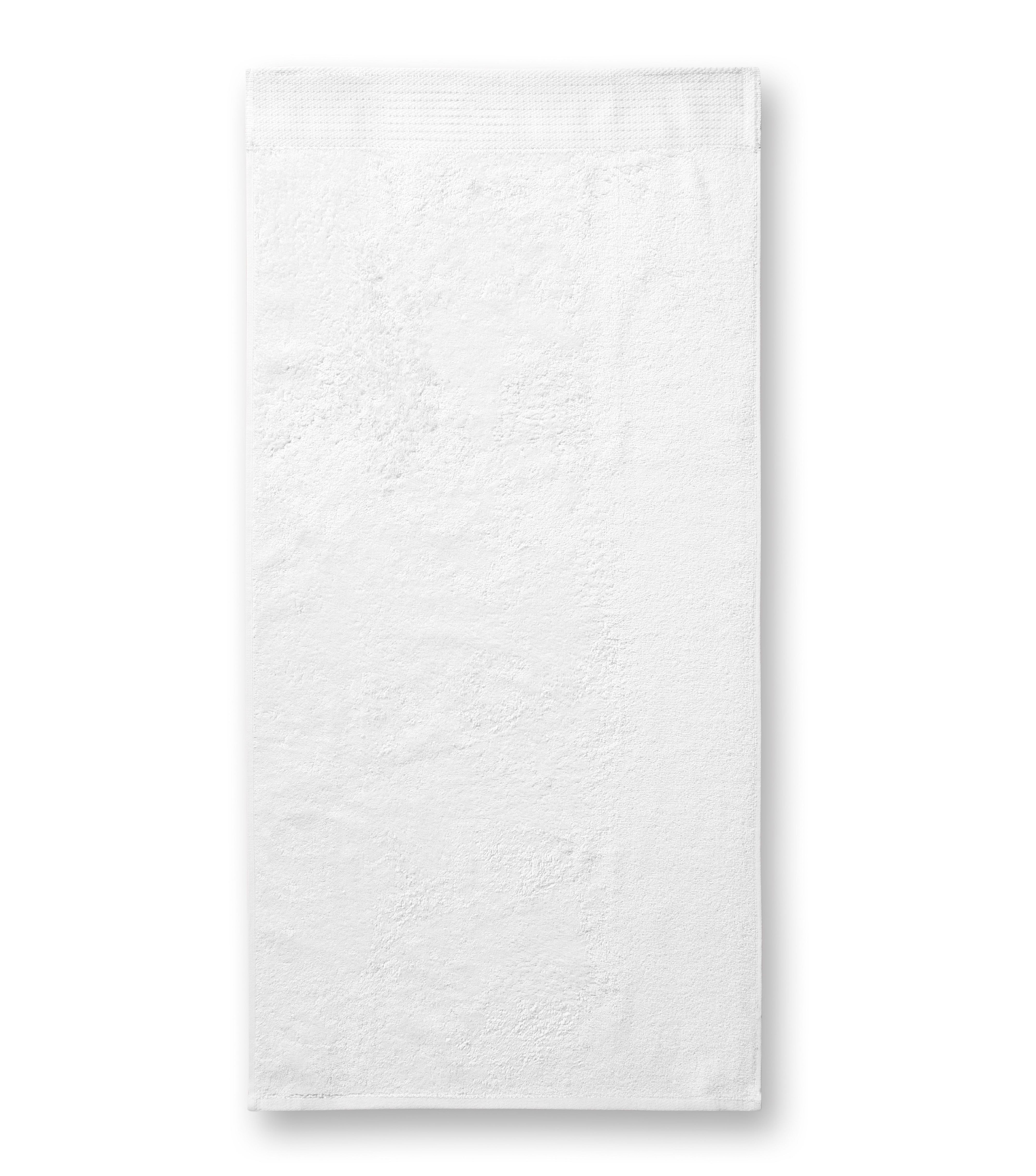 MALFINI Stredný uterák bamboo Farba: Biela, Zvolte veľkosť: 50 x 100 cm