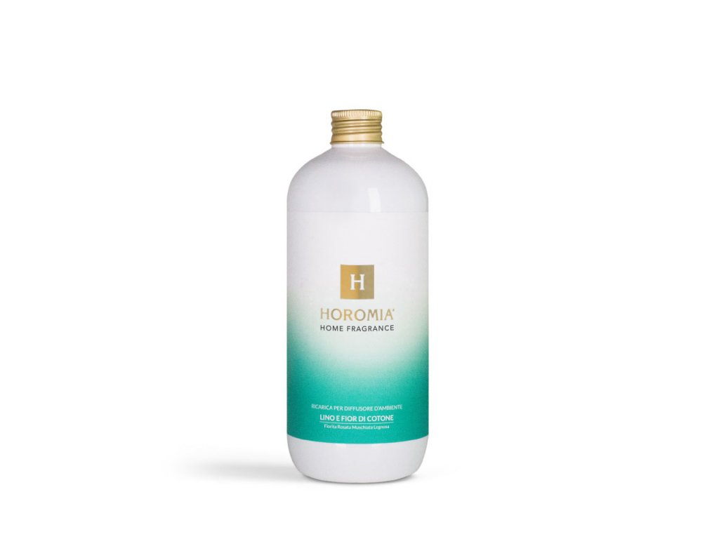 HOROMIA Náplň do difuzéra Lino e fior di Cotone Objem: 500 ml