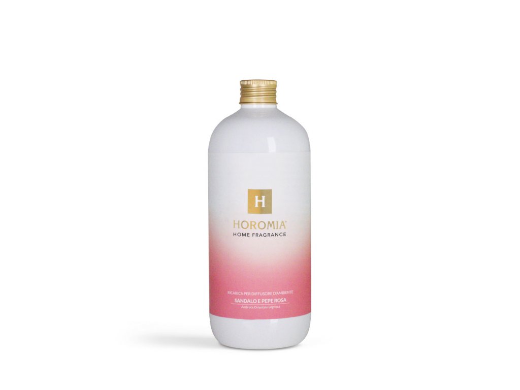 HOROMIA Náplň do difuzéra Sandalo e Pepe rosa Objem: 500 ml