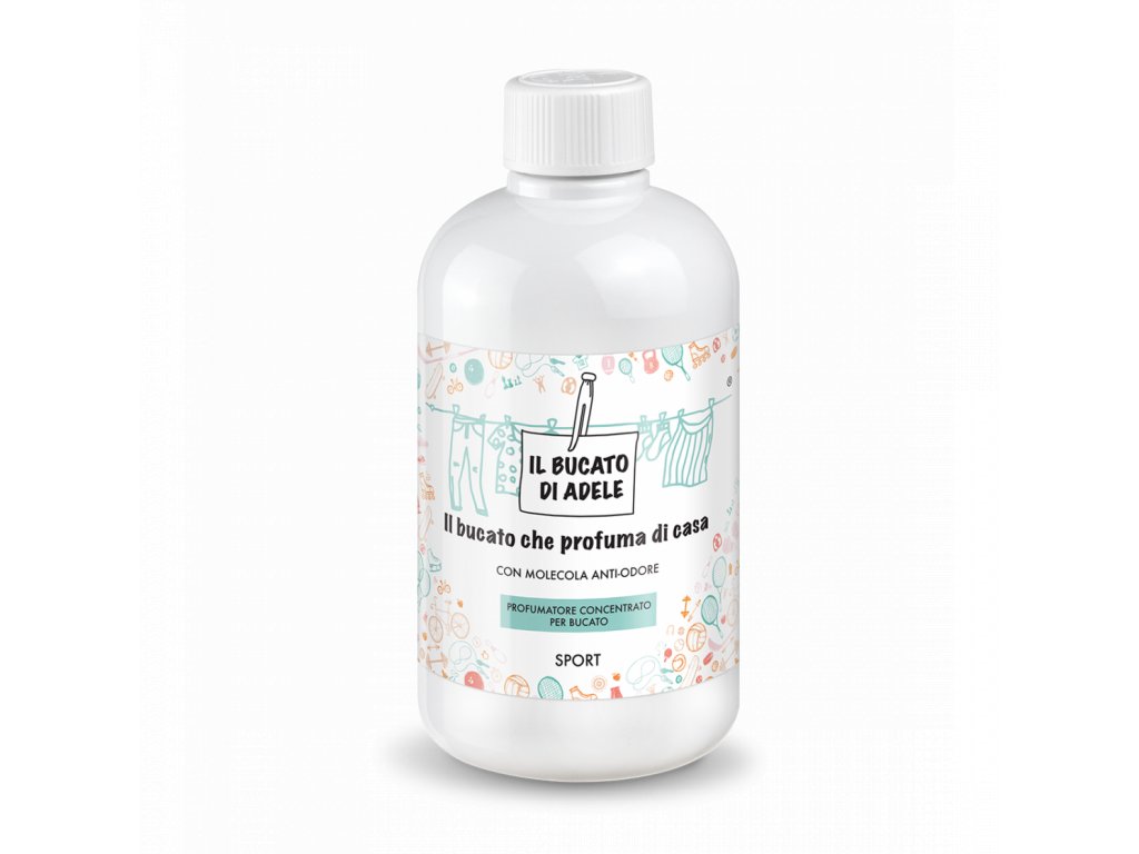 IL BUCATO DI ADELE Olejový parfum do prania Sport Objem: 500 ml