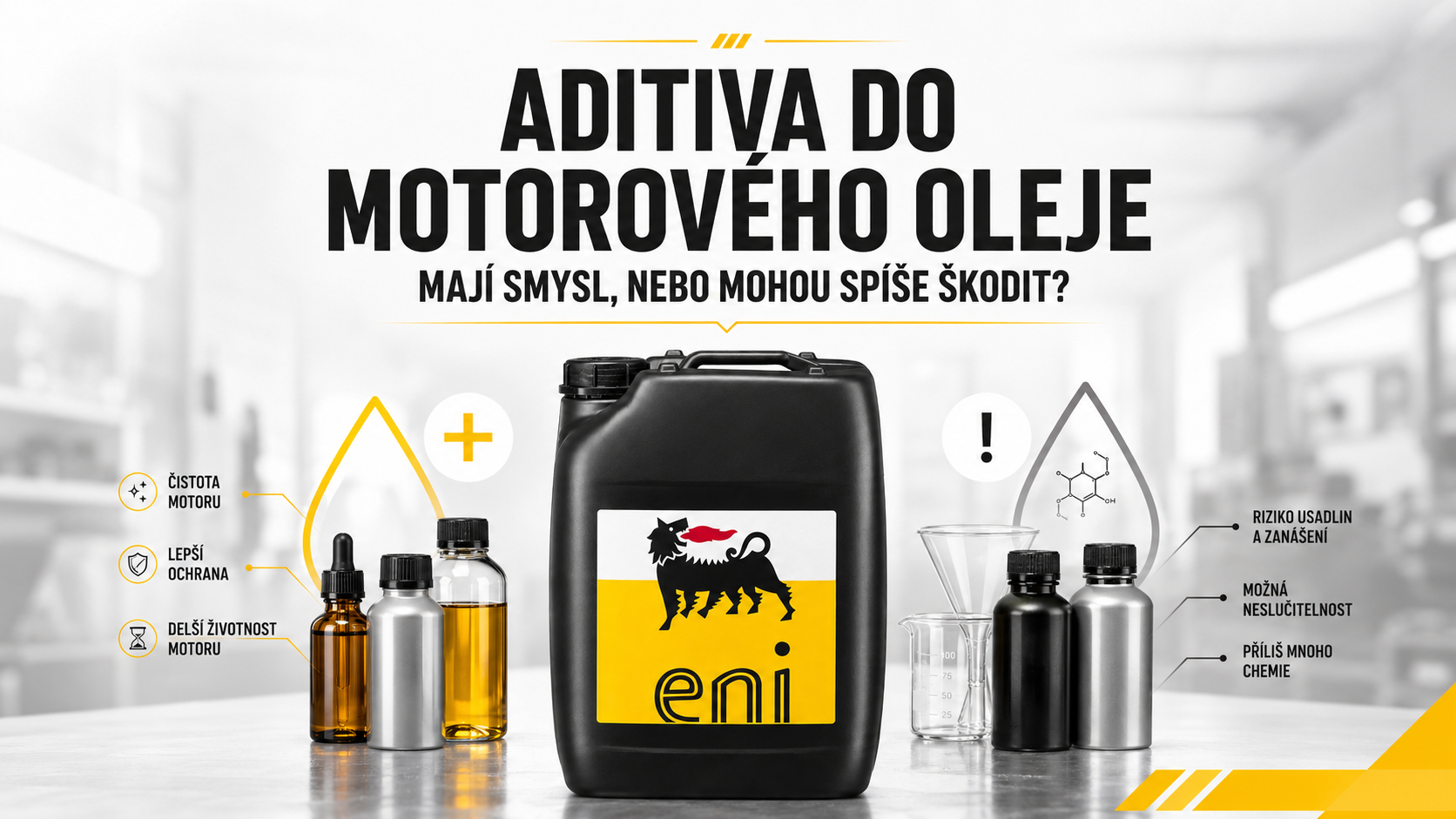 Aditiva do motorového oleje: mají smysl, nebo mohou spíše škodit?