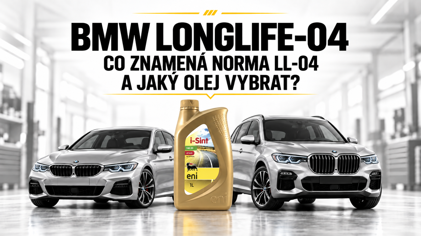 BMW Longlife-04: co znamená norma LL-04 a jaký olej vybrat?
