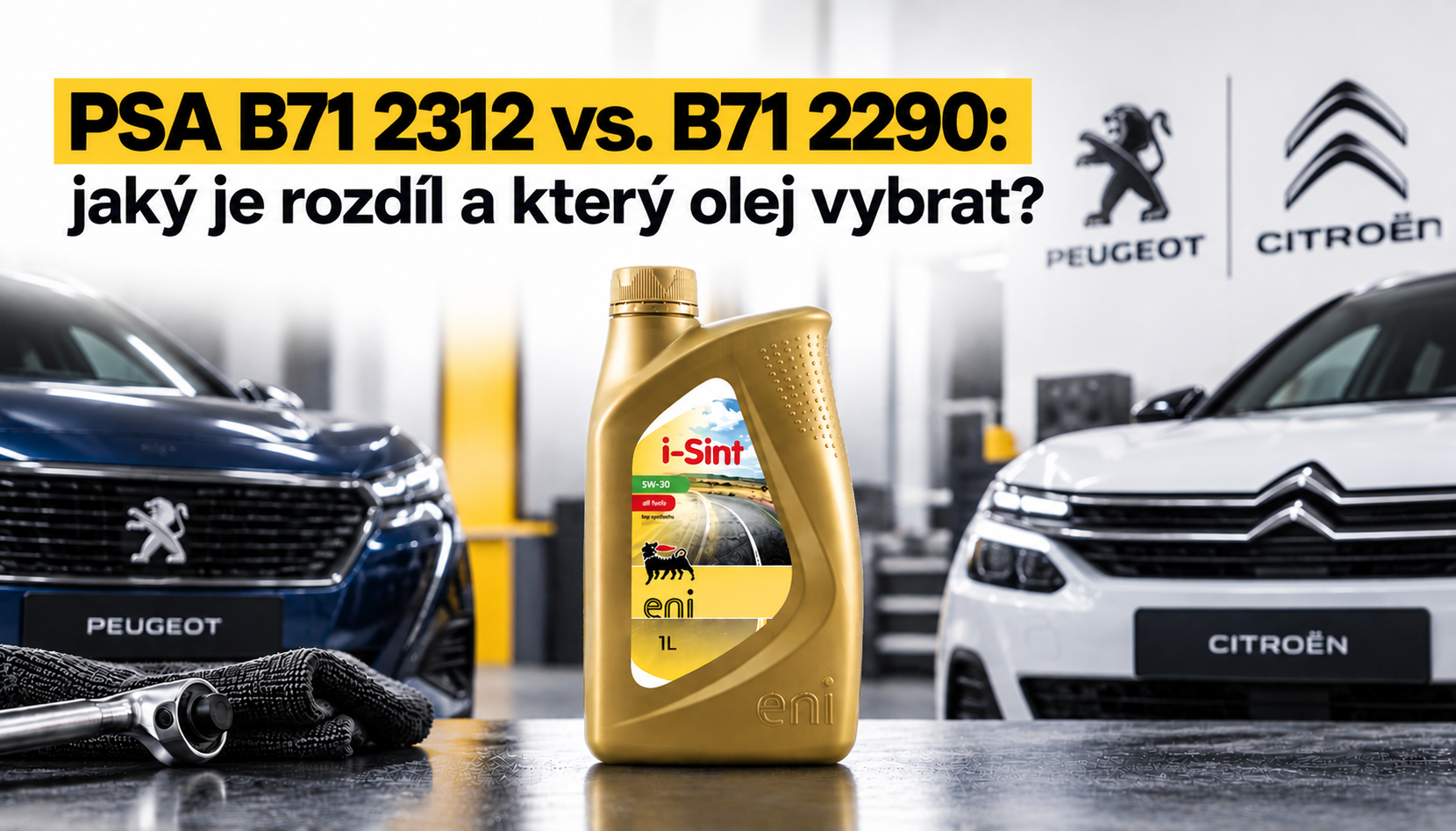PSA B71 2312 vs. B71 2290: jaký je rozdíl a který olej vybrat?