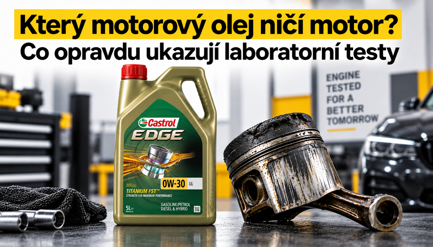 Který motorový olej ničí motor? Co opravdu ukazují laboratorní testy