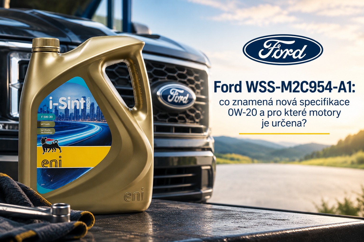 Ford WSS-M2C954-A1: co znamená novější specifikace 0W-20 a pro které motory je určena?