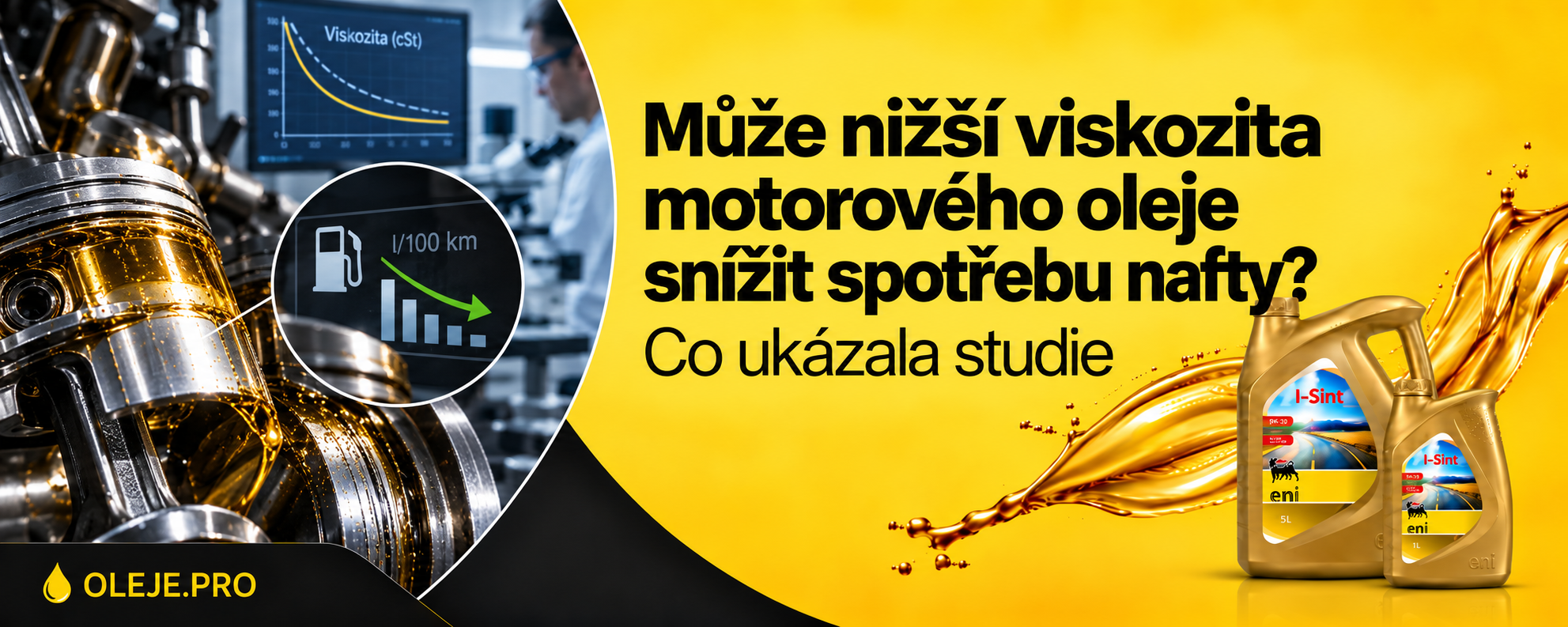 Může nižší viskozita motorového oleje snížit spotřebu nafty? Co ukázala studie
