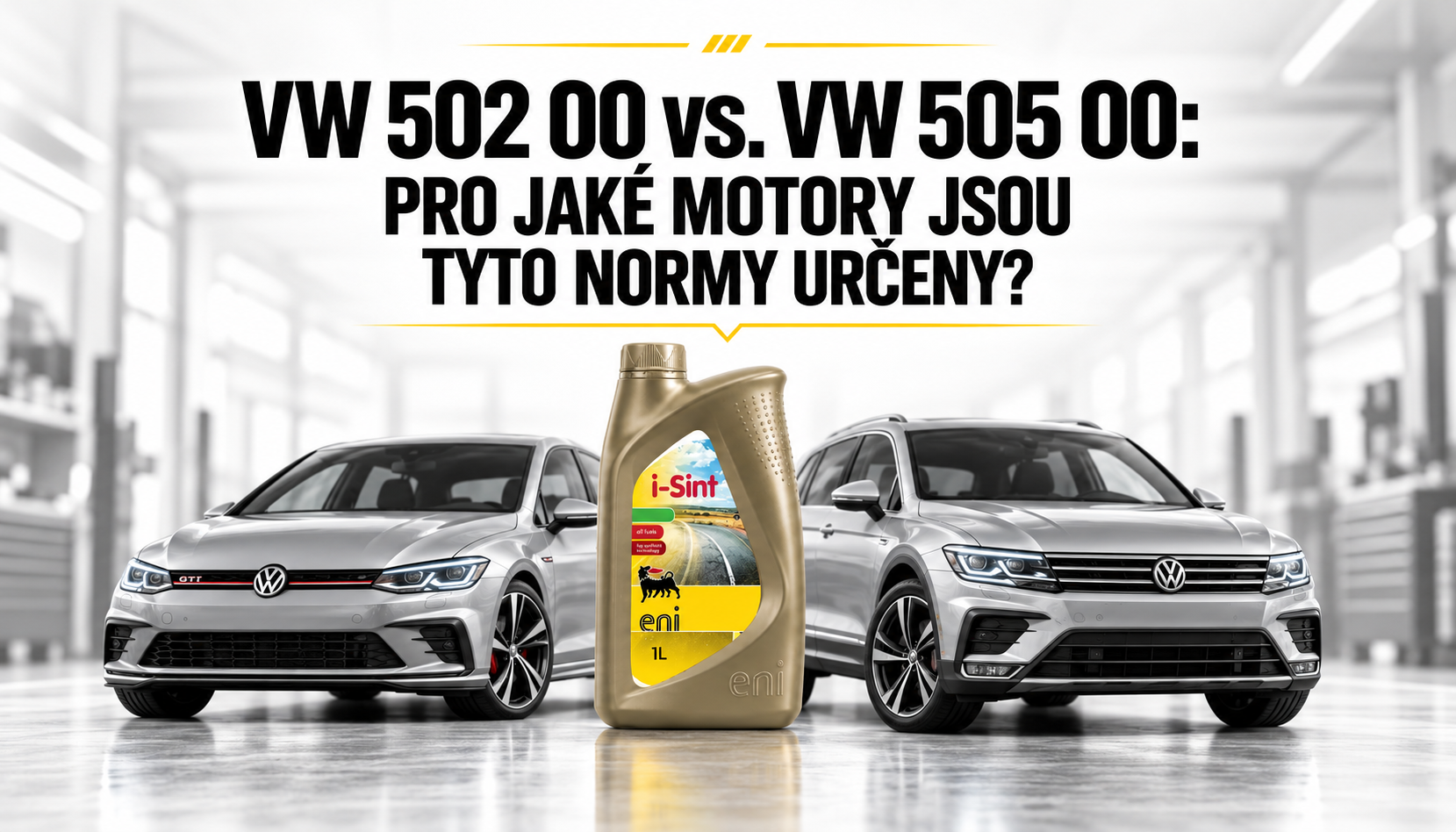 VW 502 00 vs. VW 505 00: pro jaké motory jsou tyto normy určeny?