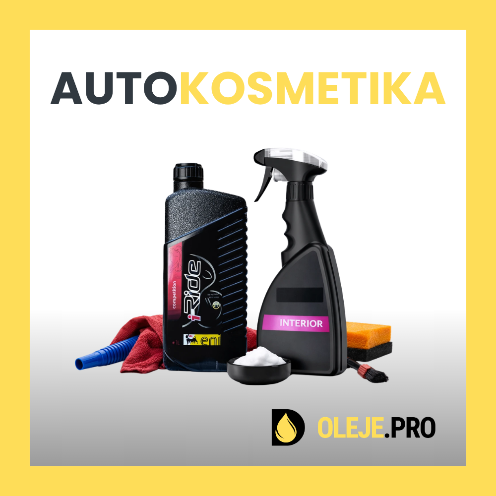 Autokosmetika pro čištění a péči o auto