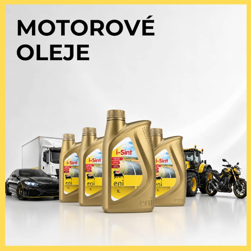 Motorové a provozní oleje do osobních aut